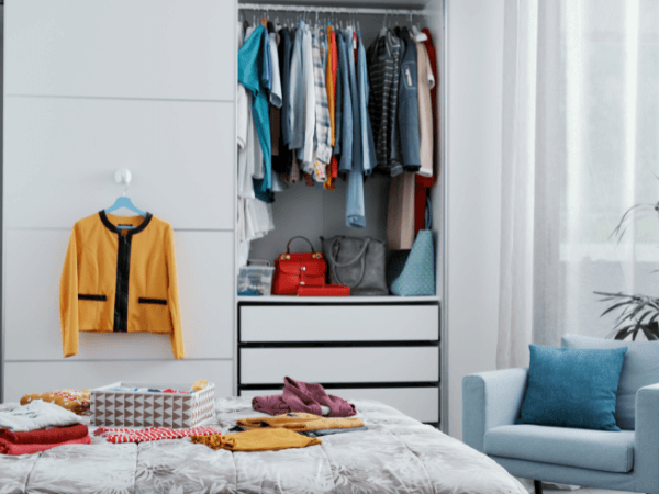 decluttering camera da letto