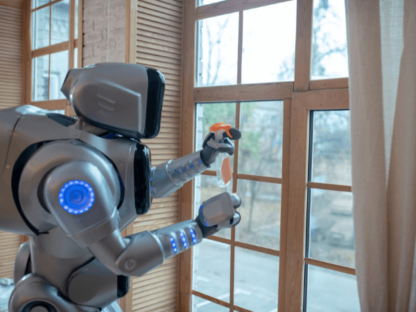 robot per la pulizia dei vetri